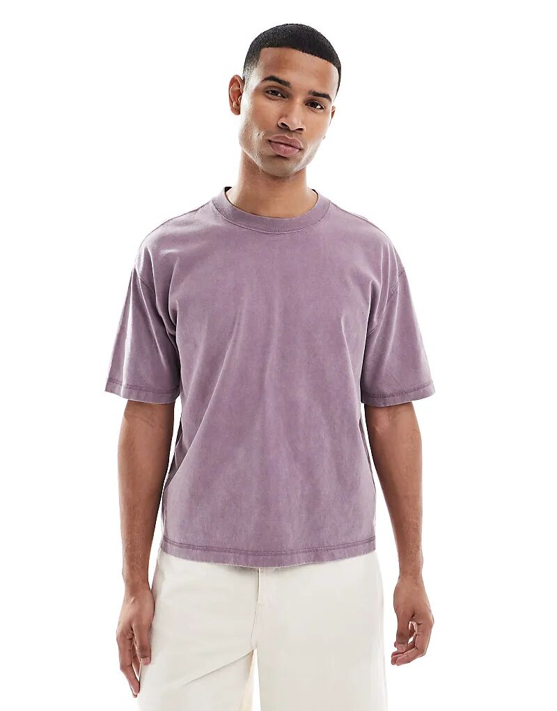 Футболка Hollister с короткими рукавами, плотная, фиолетового цвета
Футболка Hollister с короткими рукавами, плотная, фиолетового цвета