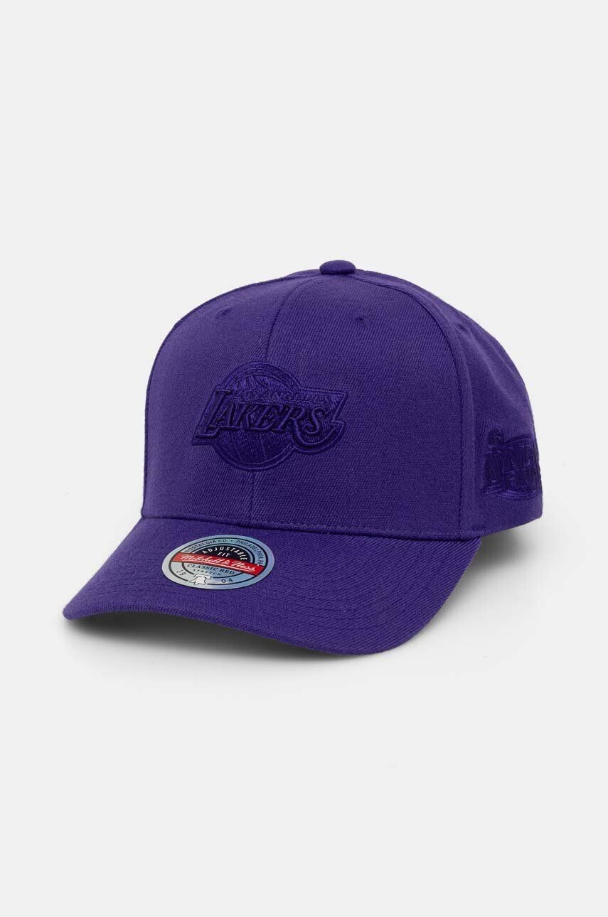 Кепка Mitchell&Ness с козырьком с добавлением хлопка Los Angeles Lakers, фиолетовый
Кепка Mitchell&Ness с козырьком с добавлением хлопка Los Angeles Lakers, фиолетовый