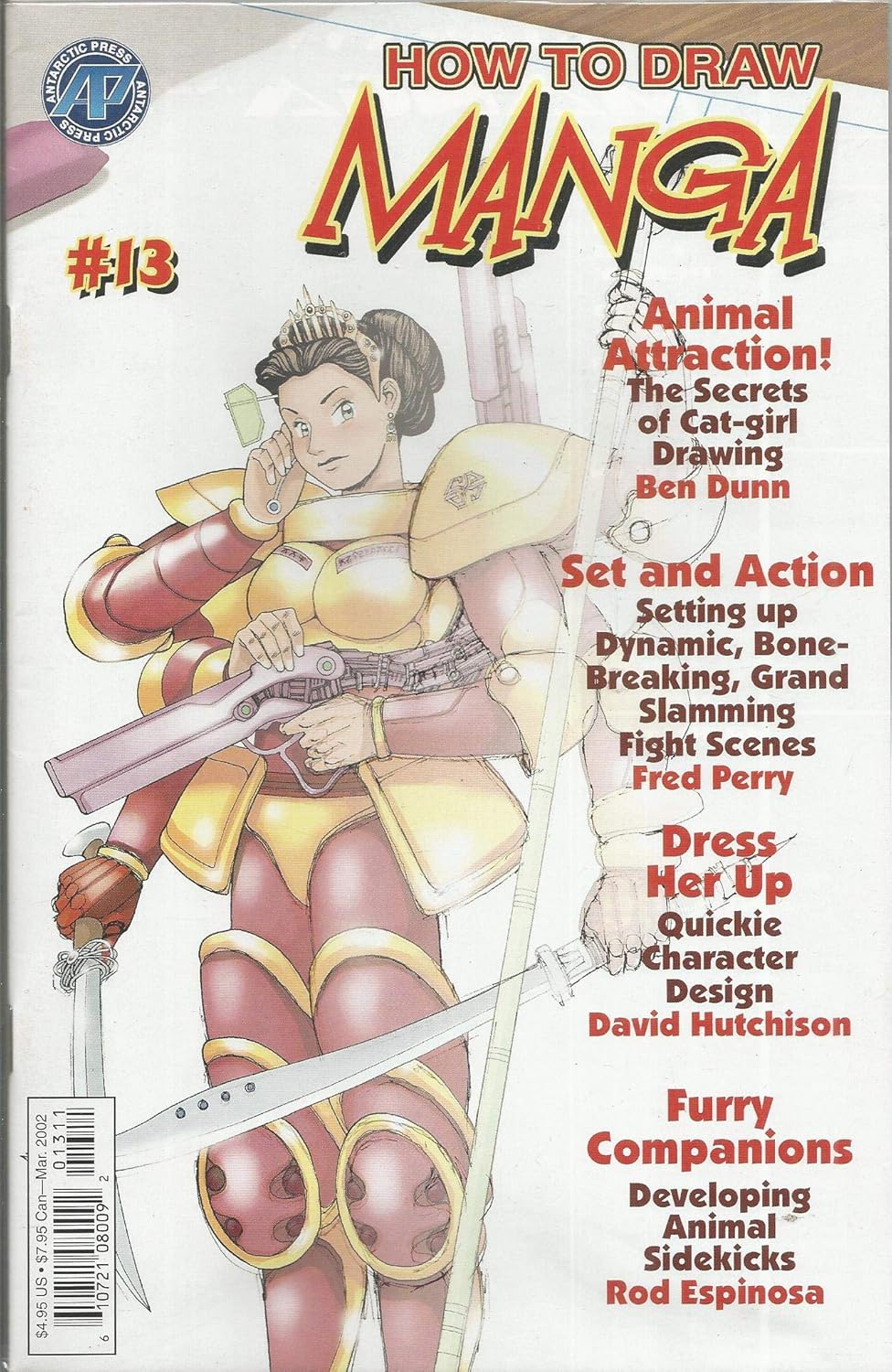 How to Draw Manga No. 13 - Manga-Style Animals (Antarctic Press)
How to Draw Manga No. 13 - Manga-Style Animals (Antarctic Press)