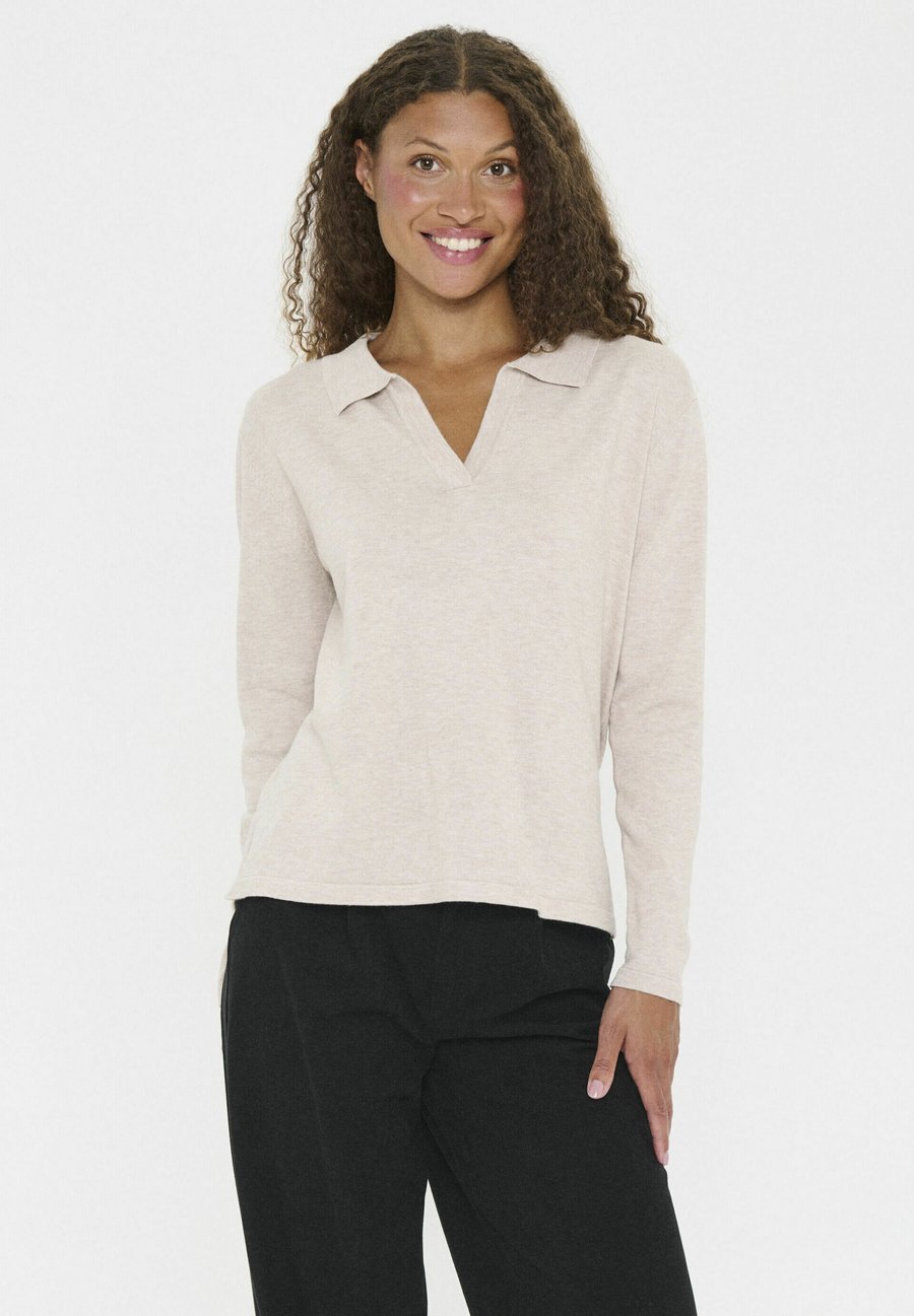 Топ Saint Tropez MILASZ POLO PULLOVER, Gray Morn Melange/Beige
Топ Saint Tropez MILASZ POLO PULLOVER, Gray Morn Melange/Beige