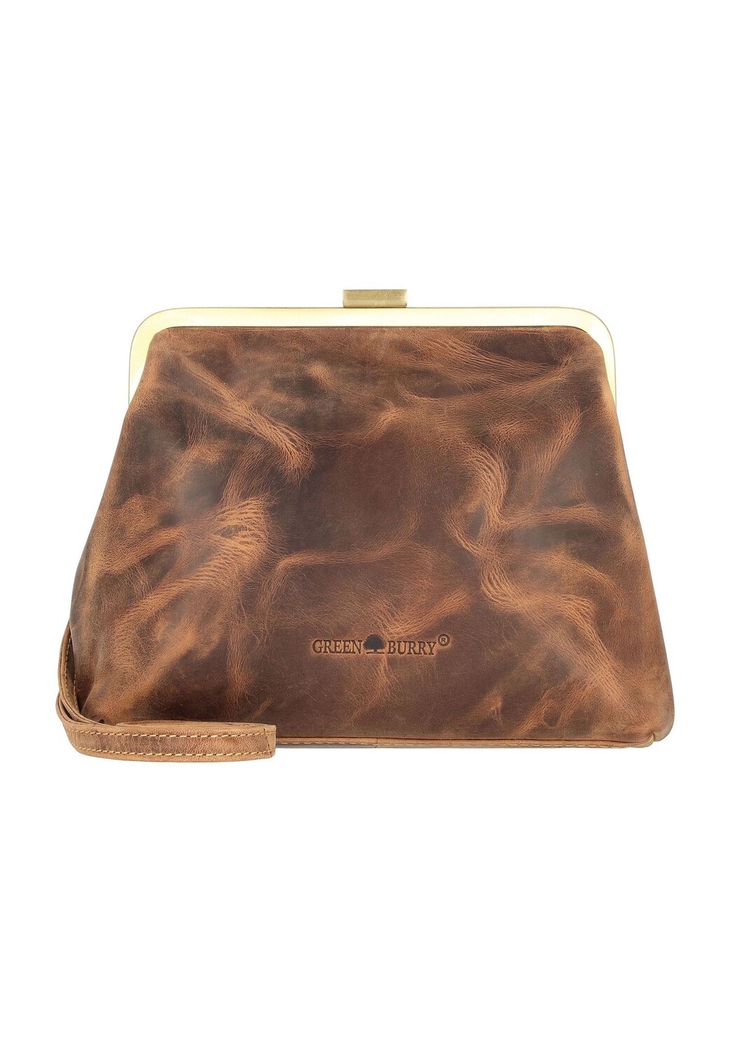 Кожаная сумка через плечо Vintage Clappy 23 см Green Burry, коричневый
Кожаная сумка через плечо Vintage Clappy 23 см Green Burry, коричневый