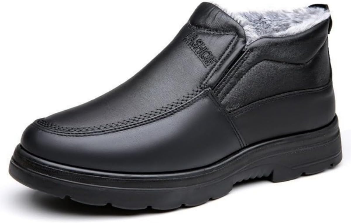 Мужские зимние ботинки ZDLJLY, утепленные ботинки с меховой подкладкой, противоскользящие ботильоны на каждый день, удобные теплые обувь для улицы Zdljyl, черный
Мужские зимние ботинки ZDLJLY, утепленные ботинки с меховой подкладкой, противоскользящие ботильоны на каждый день, удобные теплые обувь для улицы Zdljyl, черный