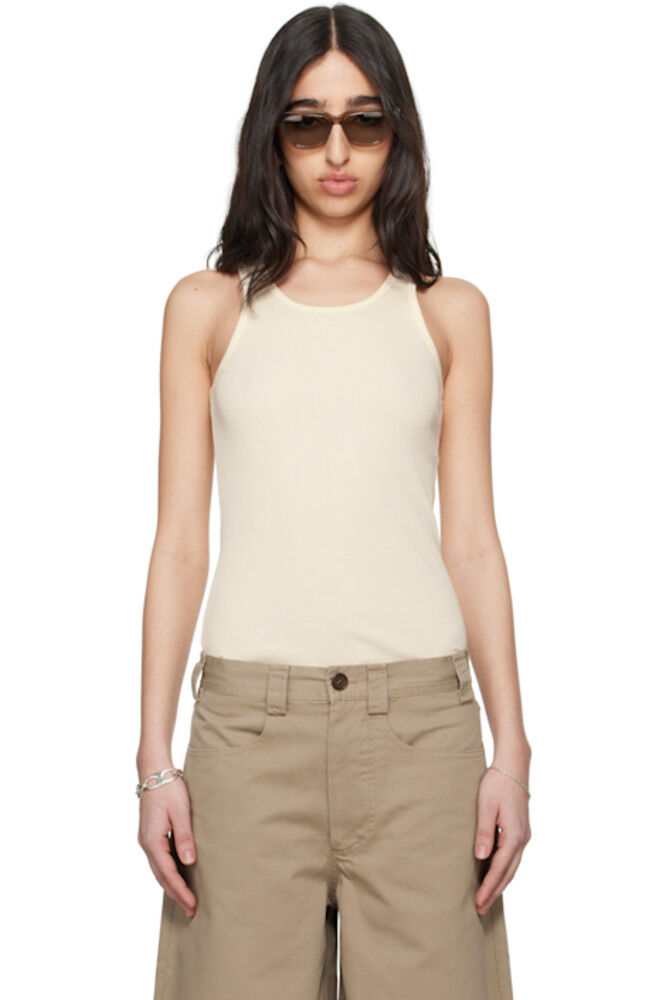 Майка-топ Off-White Francis Jersey Rib Meta Campania Collective 
Майка-топ Off-White Francis Jersey Rib Meta Campania Collective