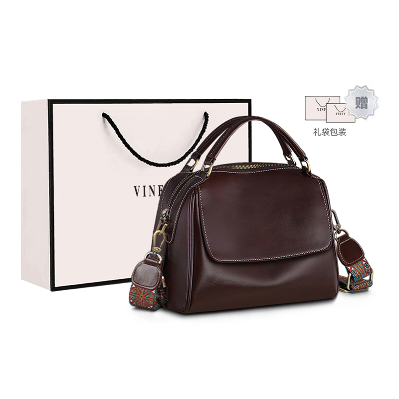 VINEY Женская сумка из коровьей кожи, Coffee
VINEY Женская сумка из коровьей кожи, Coffee