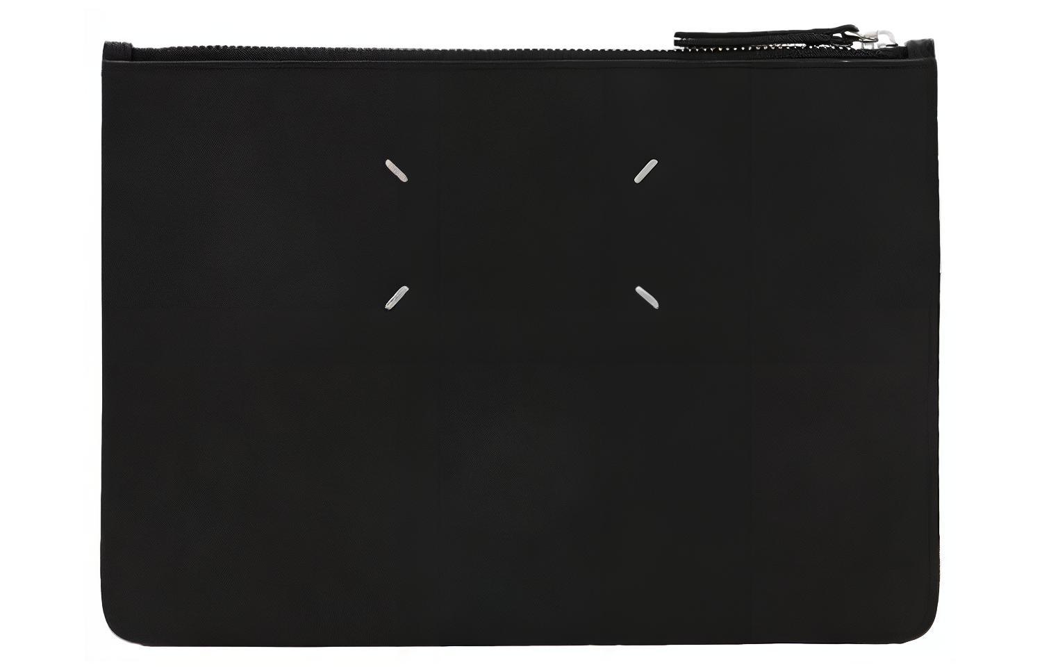 Maison Margiela Маленький мужской клатч из телячьей кожи черный
Maison Margiela Маленький мужской клатч из телячьей кожи черный