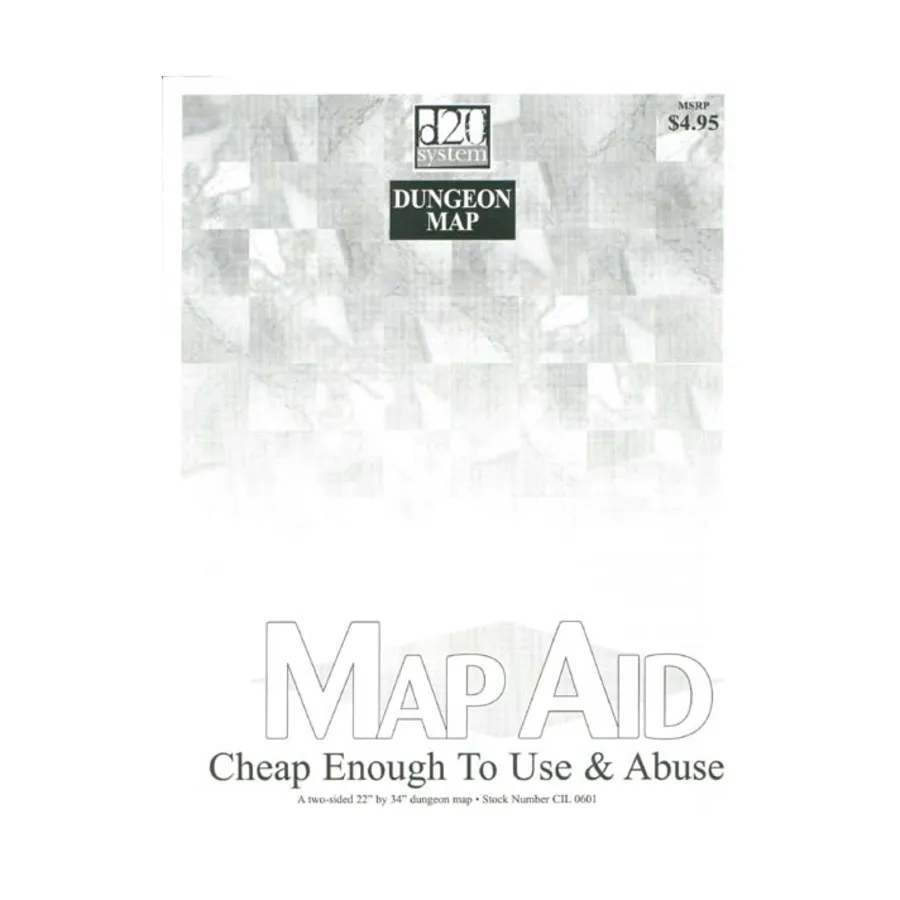 d20 Карта подземелья (22 x 34 дюйма), Map Aid & RPG Accessories (The Cabil) 
d20 Карта подземелья (22 x 34 дюйма), Map Aid & RPG Accessories (The Cabil)