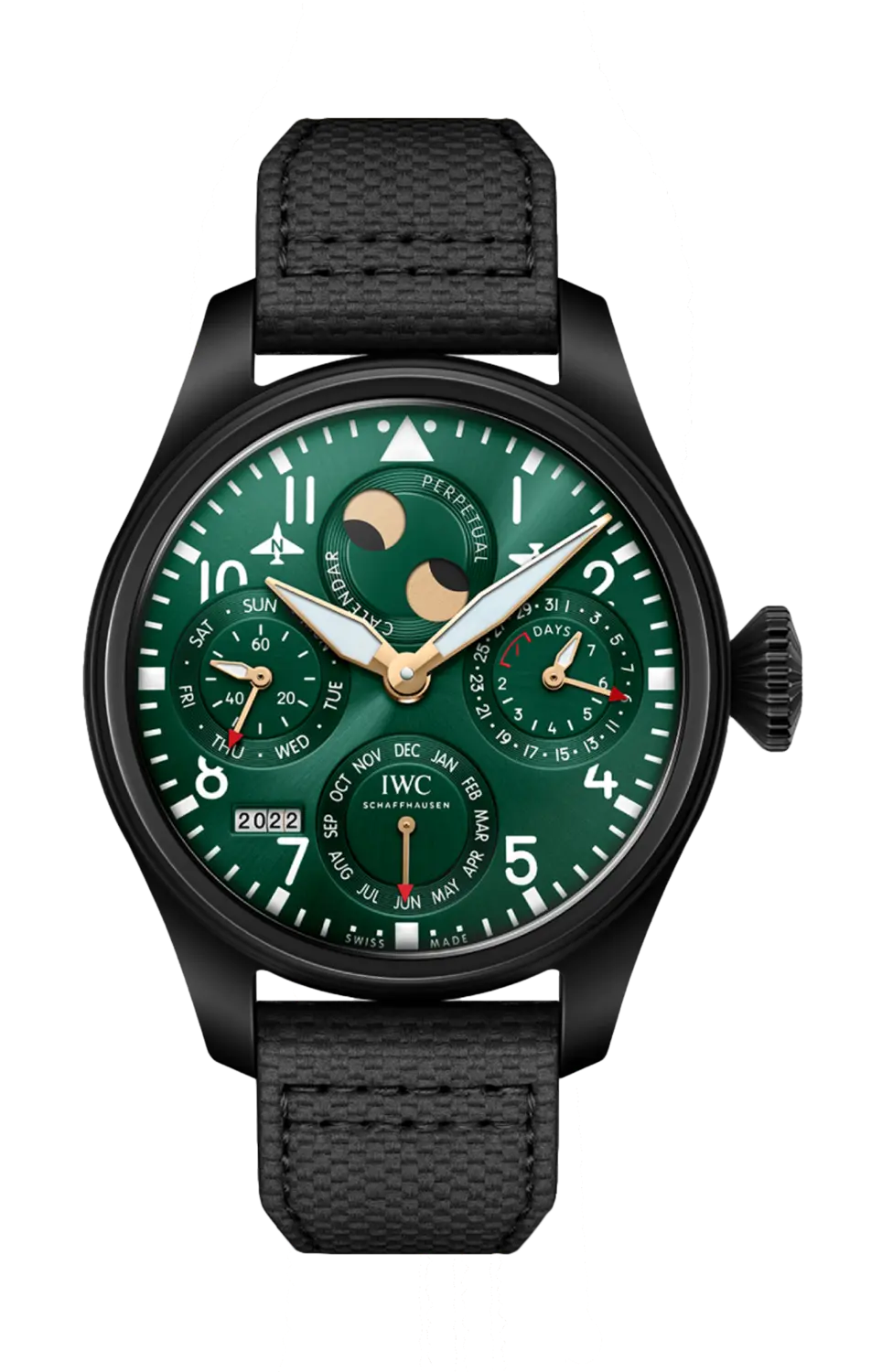 Часы big pilot’s watch perpetual calendar edition racing green Iwc Schaffhausen
Часы big pilot’s watch perpetual calendar edition racing green Iwc Schaffhausen