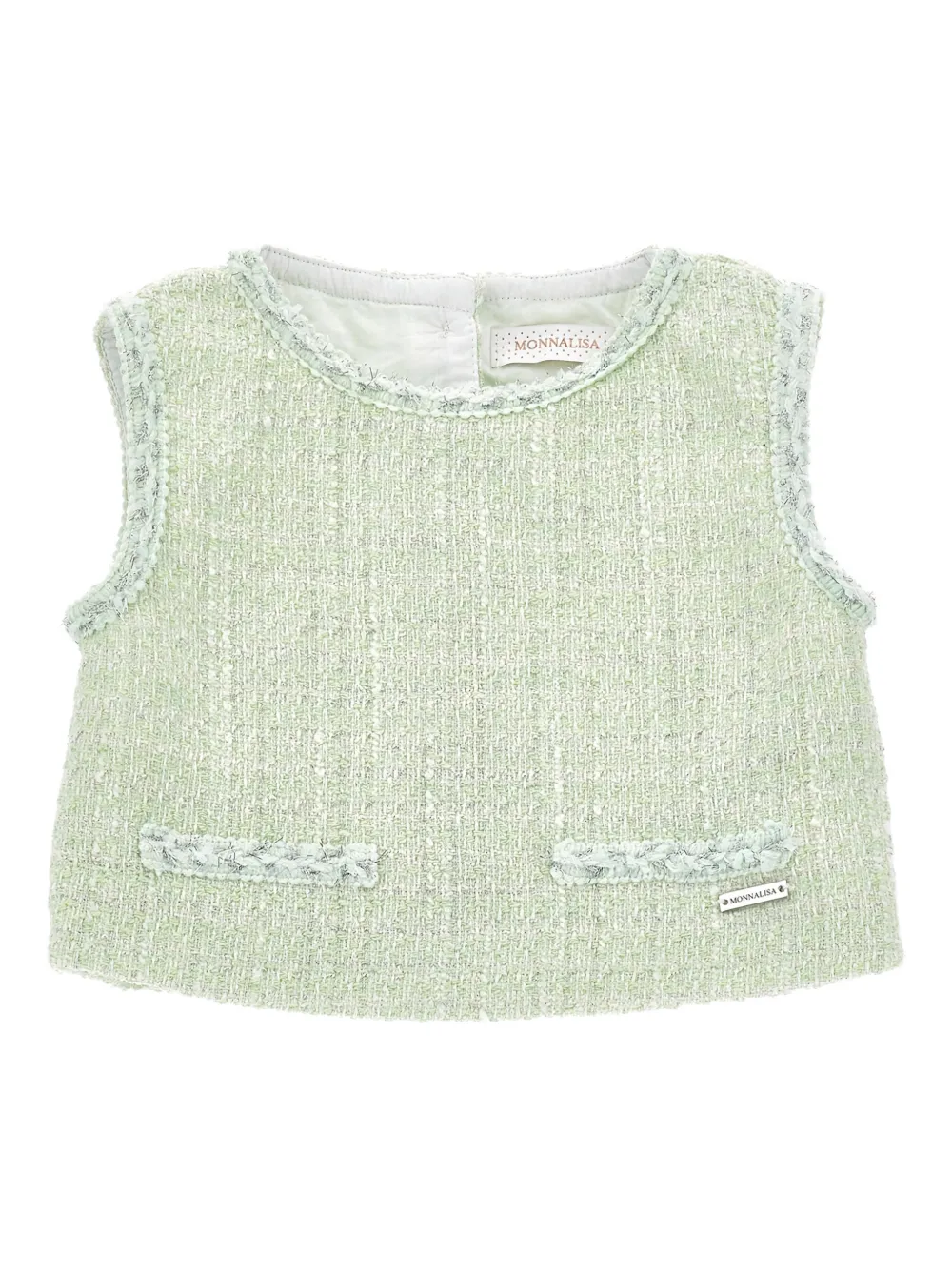 Топ с бахромой Monnalisa, зеленый
Топ с бахромой Monnalisa, зеленый
