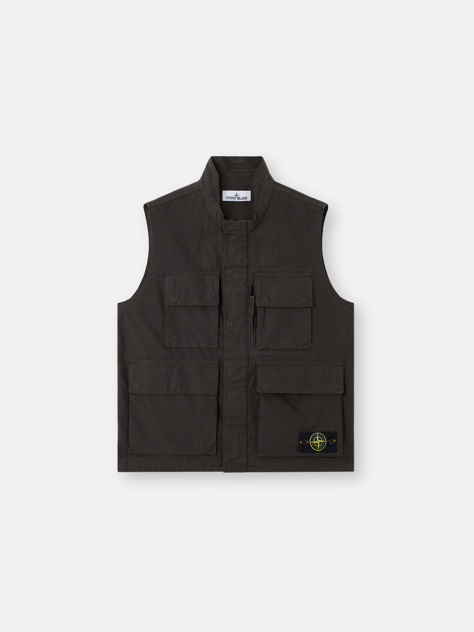 Жилет с защитой от падений и множеством карманов Stone Island G100001 CANVAS WEAVE COTTON, ORGANIC COTTON, Lead Grey
Жилет с защитой от падений и множеством карманов Stone Island G100001 CANVAS WEAVE COTTON, ORGANIC COTTON, Lead Grey