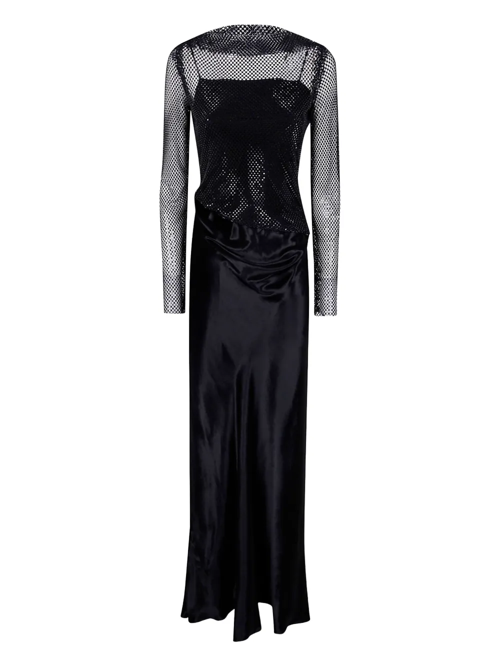 Макси-платье с отделкой пайетками Alberta Ferretti, черный
Макси-платье с отделкой пайетками Alberta Ferretti, черный