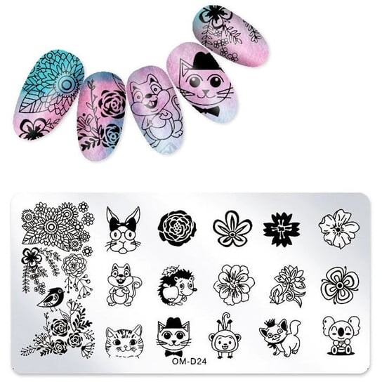 Пластина для штампа для ногтей, Tojato
Пластина для штампа для ногтей, Tojato