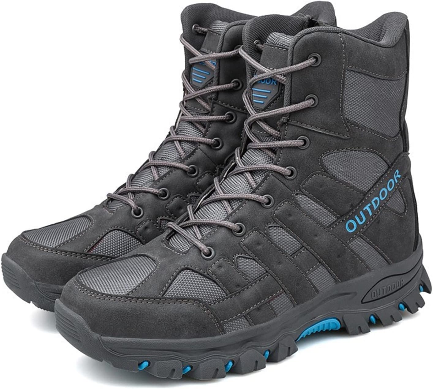 Высокие туристические ботинки, мужские походные ботинки, тактическая обувь с высоким голенищем, дышащие и прочные ботинки для джунглей и пустыни, для кемпинга, охоты, работы и прогулок Rishengchang, серый
Высокие туристические ботинки, мужские походные ботинки, тактическая обувь с высоким голенищем, дышащие и прочные ботинки для джунглей и пустыни, для кемпинга, охоты, работы и прогулок Rishengchang, серый