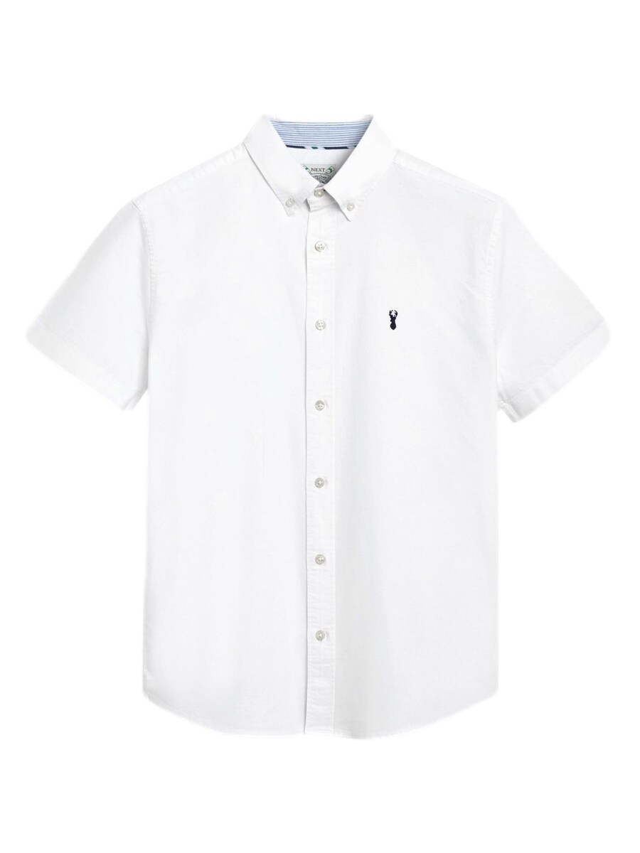 Рубашка на пуговицах классического кроя Next, белый
Рубашка на пуговицах классического кроя Next, белый