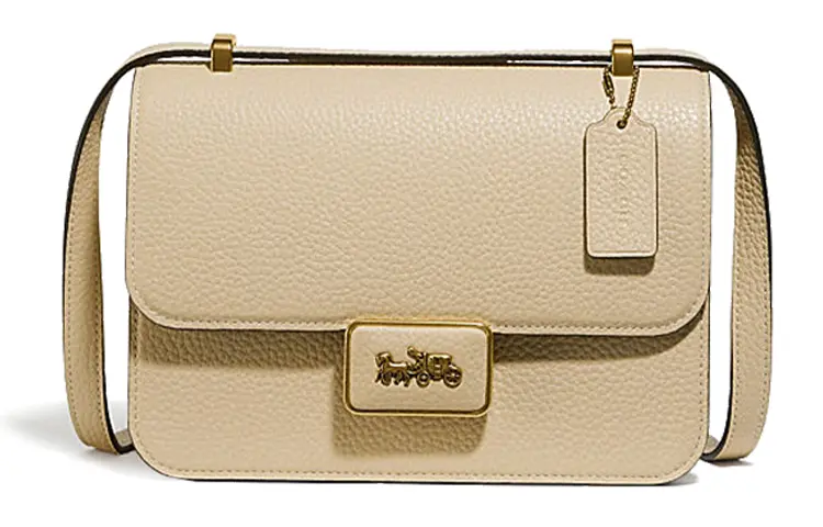 COACH Мягкая кожаная сумка-мессенджер квадратная маленькая через плечо на ремне женская светло-желтая
COACH Мягкая кожаная сумка-мессенджер квадратная маленькая через плечо на ремне женская светло-желтая