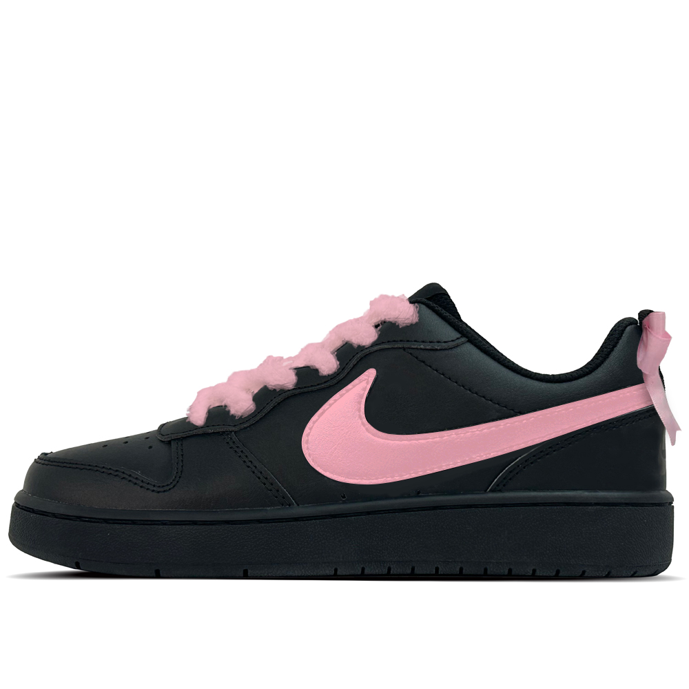 Nike Court Borough Night Pink Floss Slip Resistant Low top Kids' Skateboarding Shoes Black Teenagers
Nike Court Borough Night Pink Floss Slip Resistant Low top Kids' Skateboarding Shoes Black Teenagers