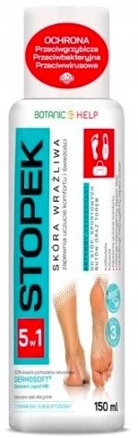 СТОПЕК Дезодорант для ног и обуви 5в1 150 мл, Biotanic Help
СТОПЕК Дезодорант для ног и обуви 5в1 150 мл, Biotanic Help