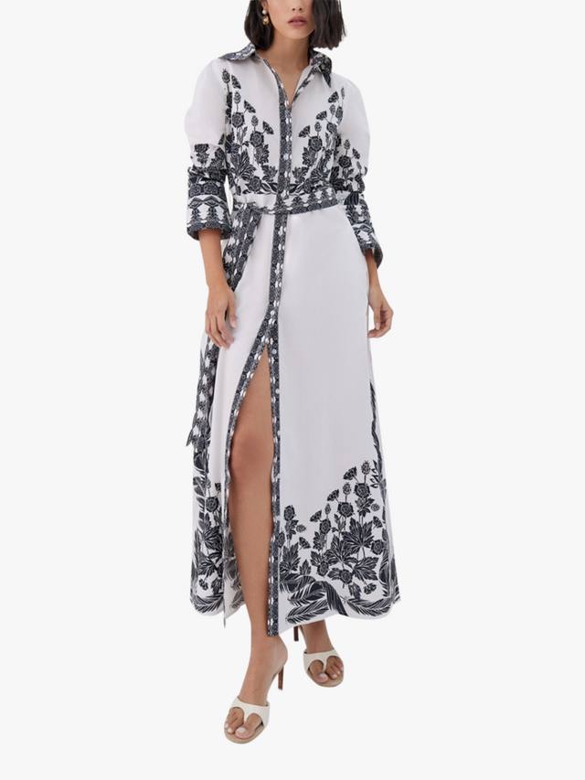 Faith платье-рубашка в монохромном стиле Raishma, White
Faith платье-рубашка в монохромном стиле Raishma, White