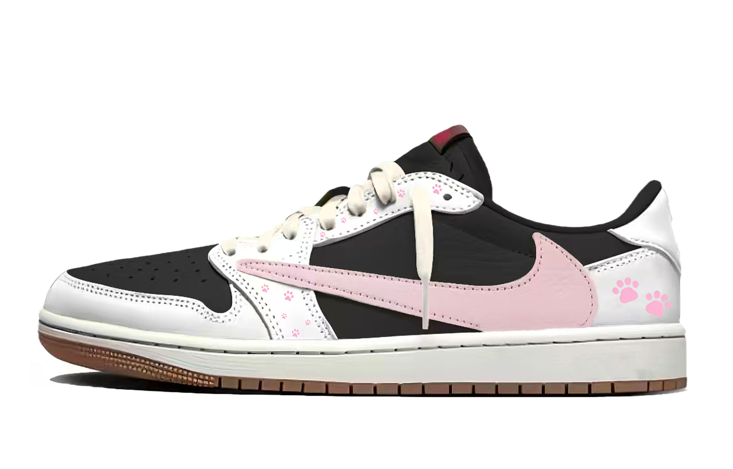 Jordan Travis Scott x Air 1 Travis Scott X AJ1 Low Collaboration Low top Vintage Basketball Shoes Unisex Pink
Jordan Travis Scott x Air 1 Travis Scott X AJ1 Low Collaboration Low top Vintage Basketball Shoes Unisex Pink