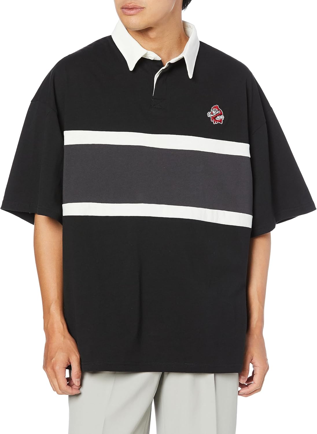 Мужская футболка Inprobes SIDEWAYSTANCE с вышивкой Охотники за привидениями и коротким рукавом, модель Convertible Lager Improves, черный
Мужская футболка Inprobes SIDEWAYSTANCE с вышивкой Охотники за привидениями и коротким рукавом, модель Convertible Lager Improves, черный