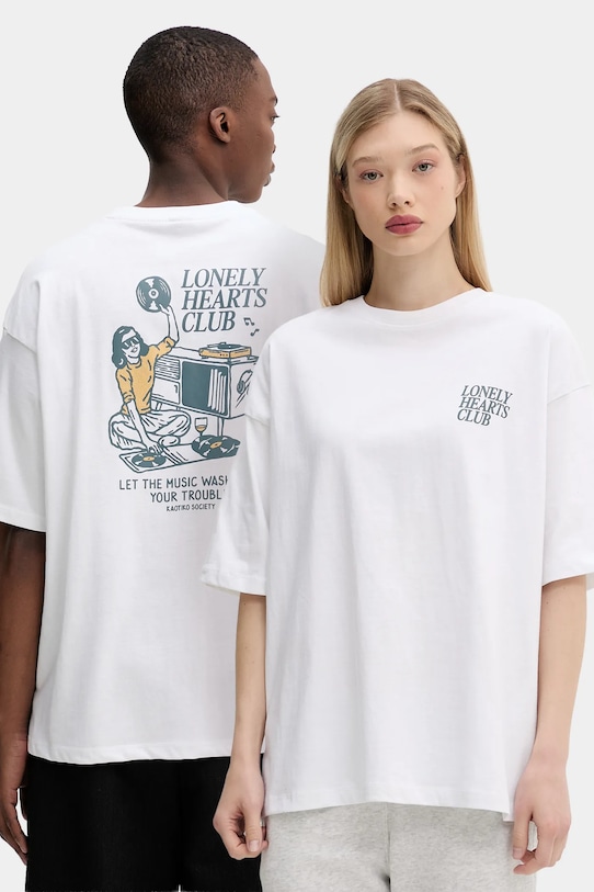 Хлопковая футболка Kaotiko, белый
Хлопковая футболка Kaotiko, белый