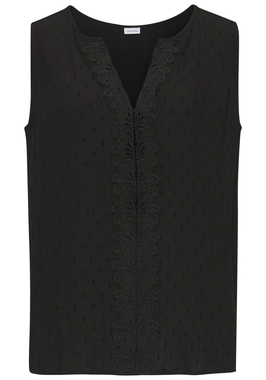 Блуза LASCANA, черный 
Блуза LASCANA, черный