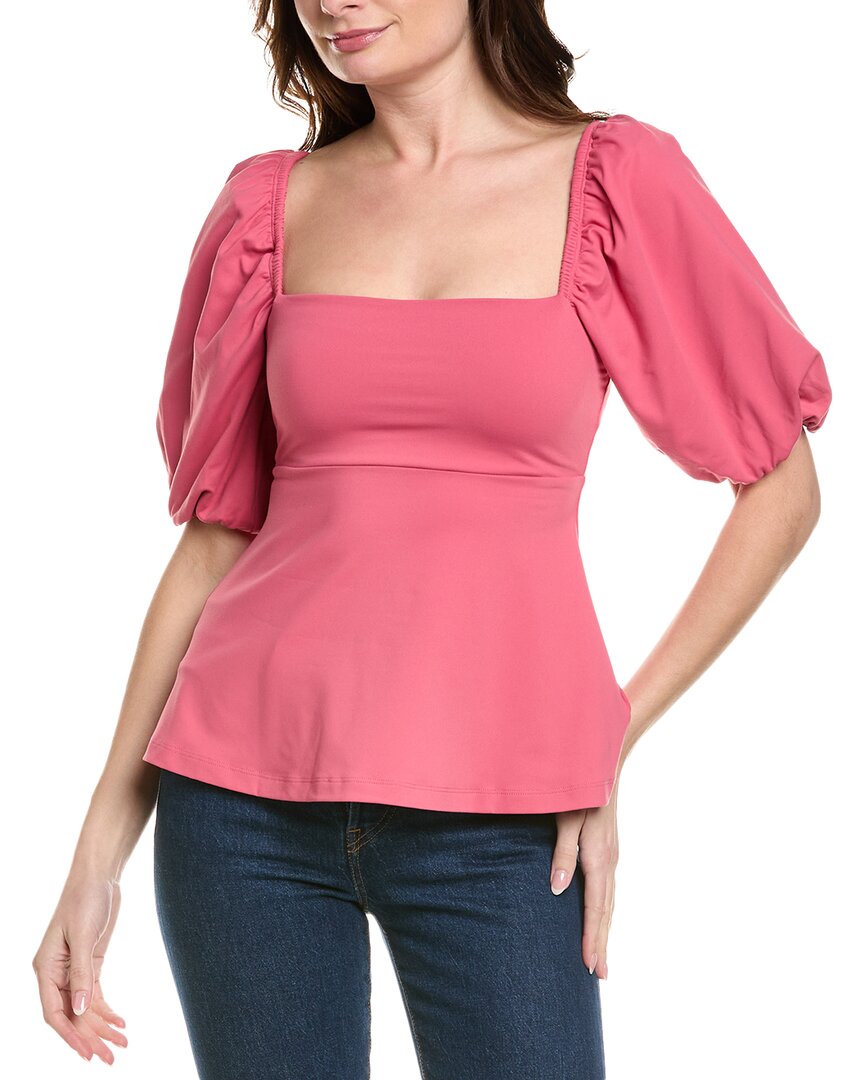 Топ с рукавами-фонариками Susana Monaco, розовый
Топ с рукавами-фонариками Susana Monaco, розовый