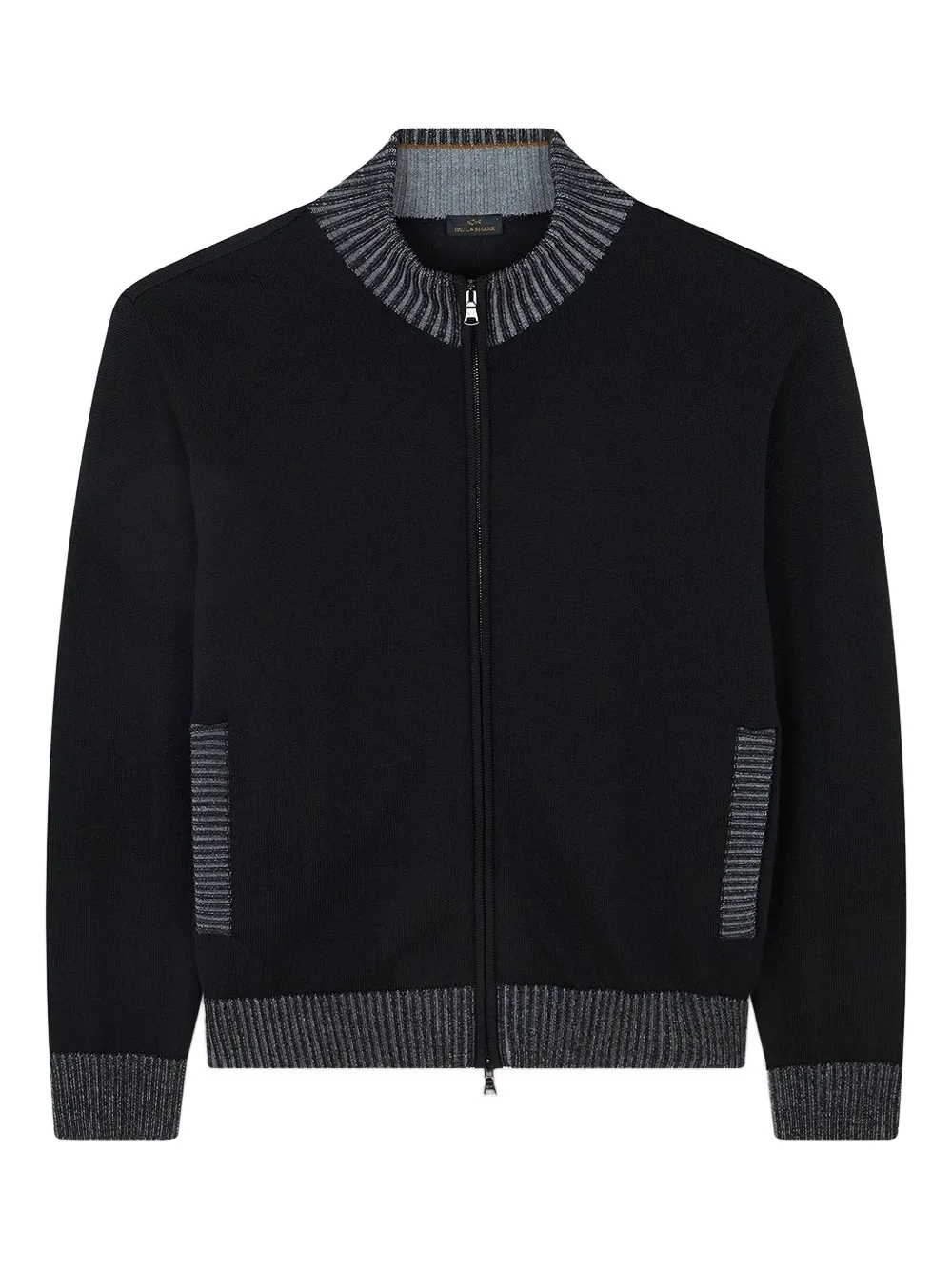 Кофта на молнии Paul & Shark, черный
Кофта на молнии Paul & Shark, черный