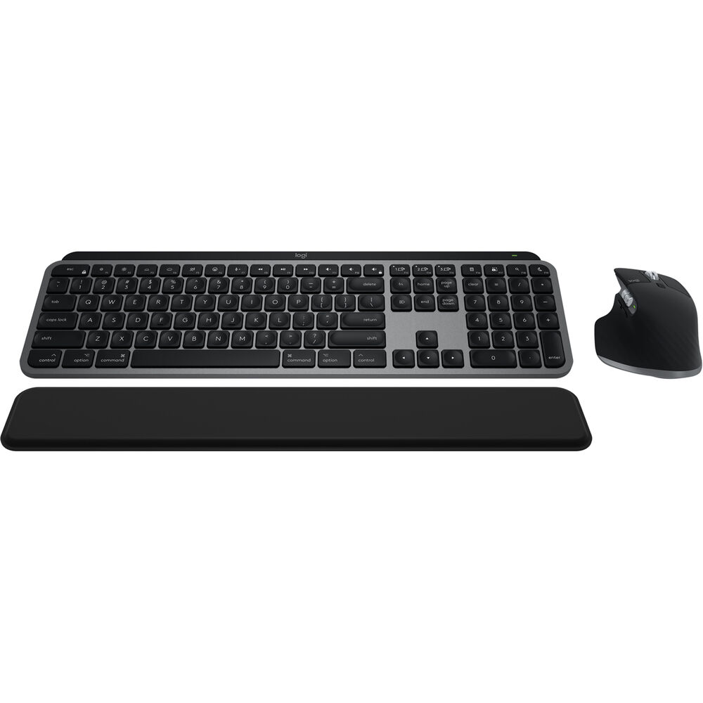 Комплект из беспроводной клавиатуры Logitech MX Keys S и мыши MX Master 3S для Mac (цвет «серый космос»)
Комплект из беспроводной клавиатуры Logitech MX Keys S и мыши MX Master 3S для Mac (цвет «серый космос»)