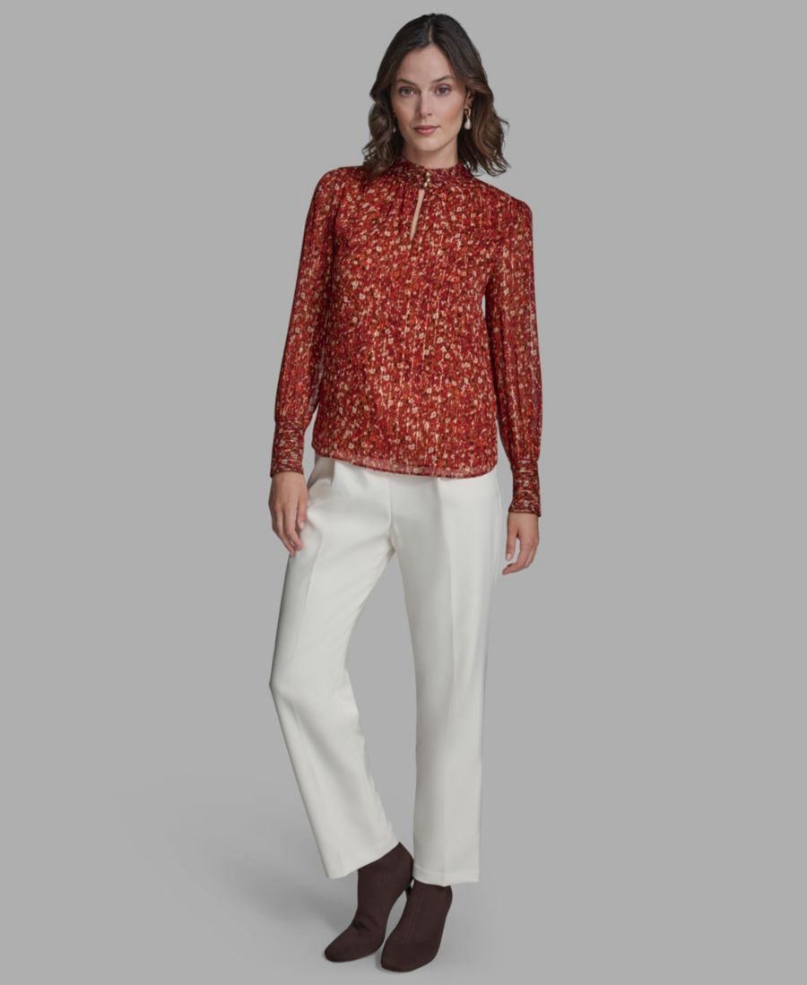 Женская блузка с принтом и высоким воротником BCBG, Maple Bronze Multi
Женская блузка с принтом и высоким воротником BCBG, Maple Bronze Multi