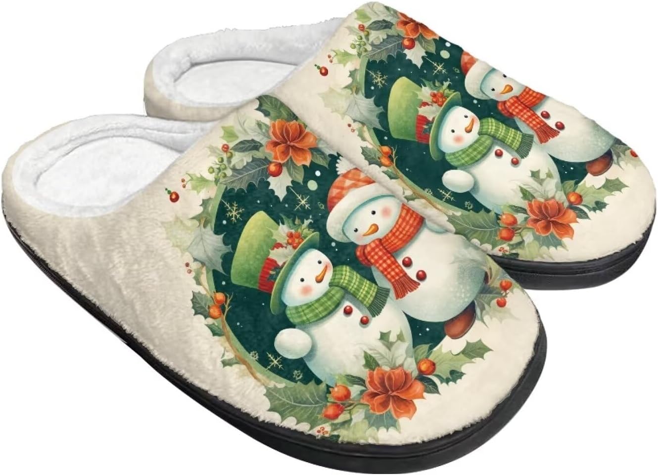 Домашние тапочки для женщин и мужчин, теплые с эффектом памяти, пушистые тапочки Rweroyiu, Christmas Snowman
Домашние тапочки для женщин и мужчин, теплые с эффектом памяти, пушистые тапочки Rweroyiu, Christmas Snowman