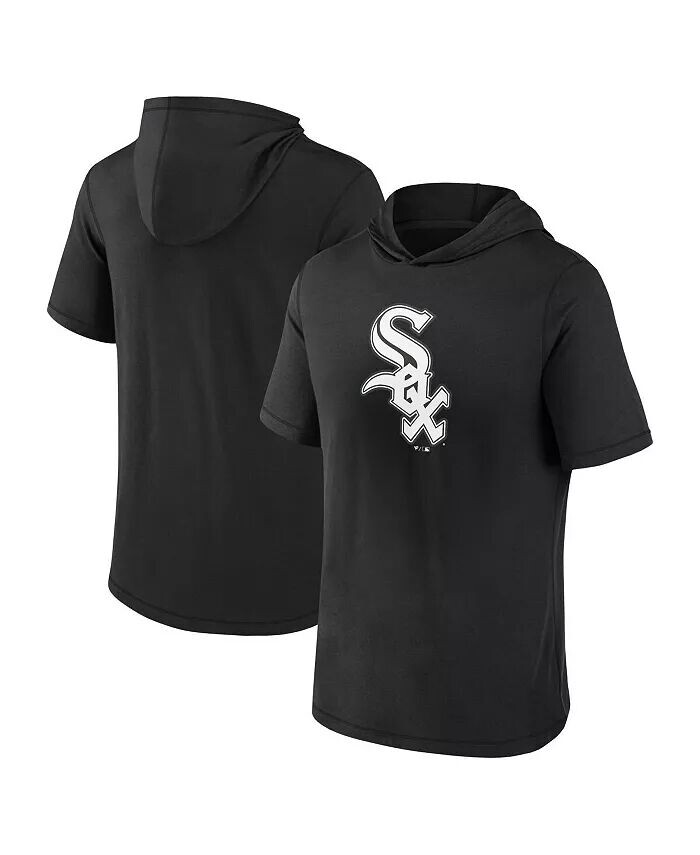 Мужская черная футболка с коротким рукавом Chicago White Sox с капюшоном Fanatics
Мужская черная футболка с коротким рукавом Chicago White Sox с капюшоном Fanatics