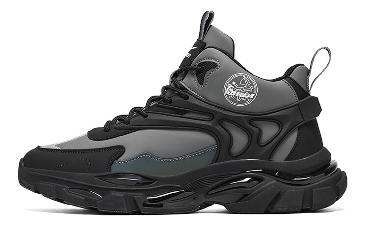 Кроссовки мужские толстые низкие серо-черный Warrior
Кроссовки мужские толстые низкие серо-черный Warrior