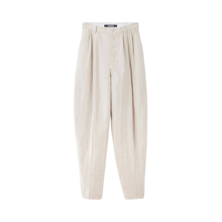 Брюки Jacquemus Le Pantalon Fernando, Rib Knit Light Beige
Брюки Jacquemus Le Pantalon Fernando, Rib Knit Light Beige
