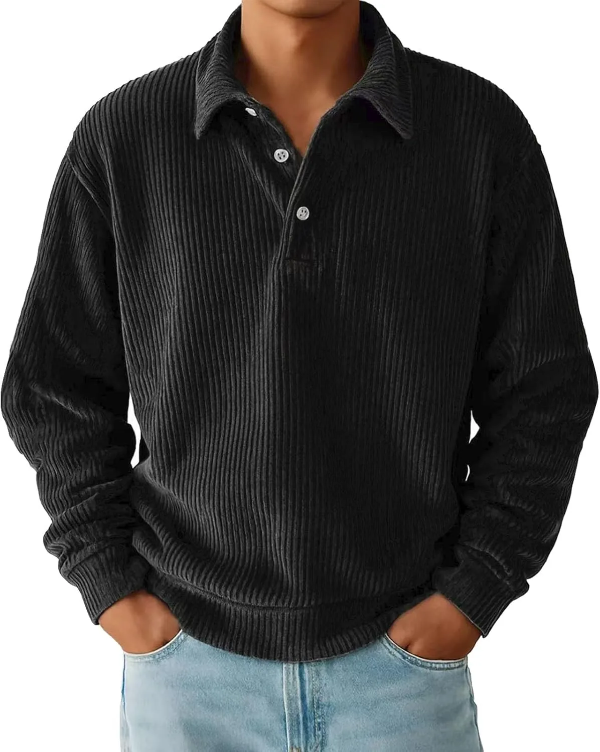 Толстовка-полузип для мужчин с длинным рукавом, вязаная, с лацканом, Slim Fit
Толстовка-полузип для мужчин с длинным рукавом, вязаная, с лацканом, Slim Fit