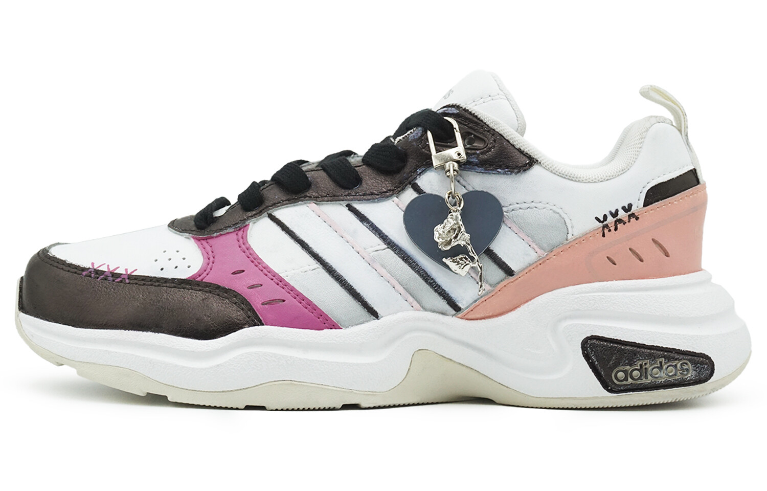 Кроссовки adidas neo Strutter Lifestyle Shoes Unisex Low-top White/black/pink, белый
Кроссовки adidas neo Strutter Lifestyle Shoes Unisex Low-top White/black/pink, белый
