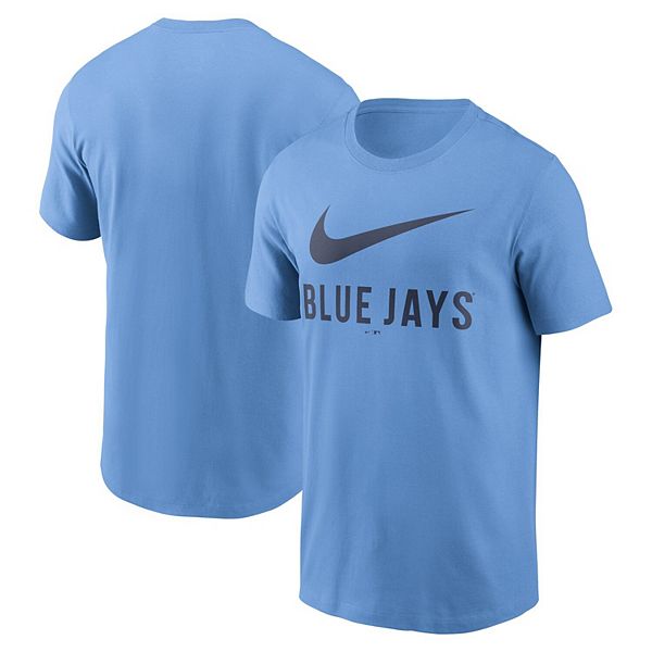 Футболка Toronto Blue Jays с логотипом Swoosh, пудрово-голубая Nike
Футболка Toronto Blue Jays с логотипом Swoosh, пудрово-голубая Nike
