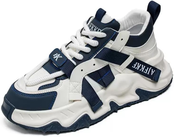 Мужские стильные удобные кроссовки на шнуровке с толстой подошвой- дышащие кроссовки для прогулок и путешествий на все сезоны Minlaidian, белый/синий
Мужские стильные удобные кроссовки на шнуровке с толстой подошвой- дышащие кроссовки для прогулок и путешествий на все сезоны Minlaidian, белый/синий