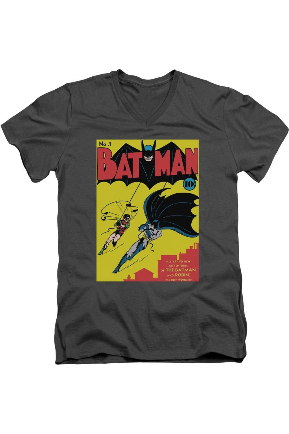 Футболка/футболка Batman First с коротким рукавом и V-образным вырезом для взрослых из премиального хлопка Gildan, цвет charcoal
Футболка/футболка Batman First с коротким рукавом и V-образным вырезом для взрослых из премиального хлопка Gildan, цвет charcoal