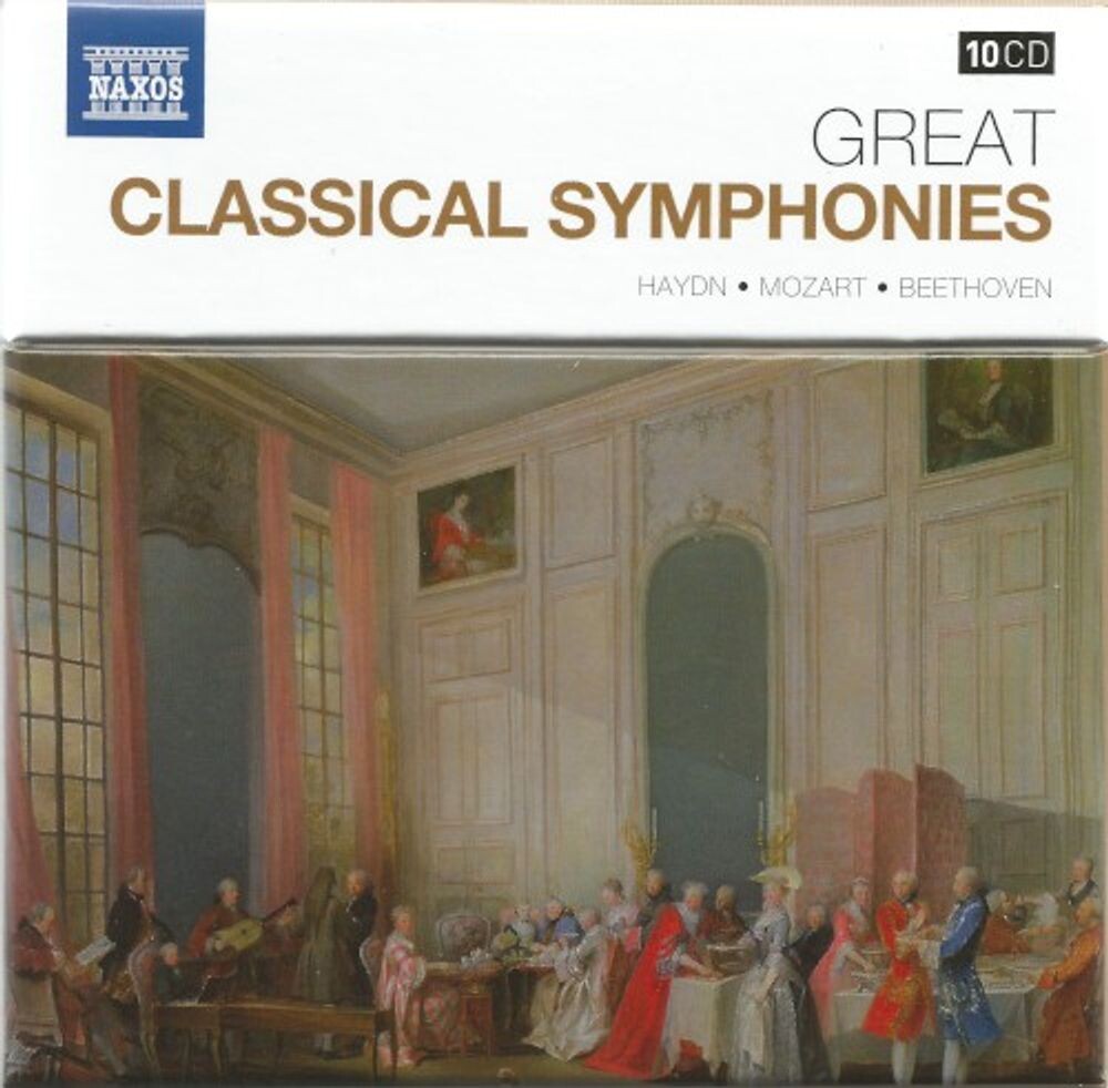 Диск CD Great Classical Symphonies - Various Artists
Диск CD Great Classical Symphonies - Various Artists