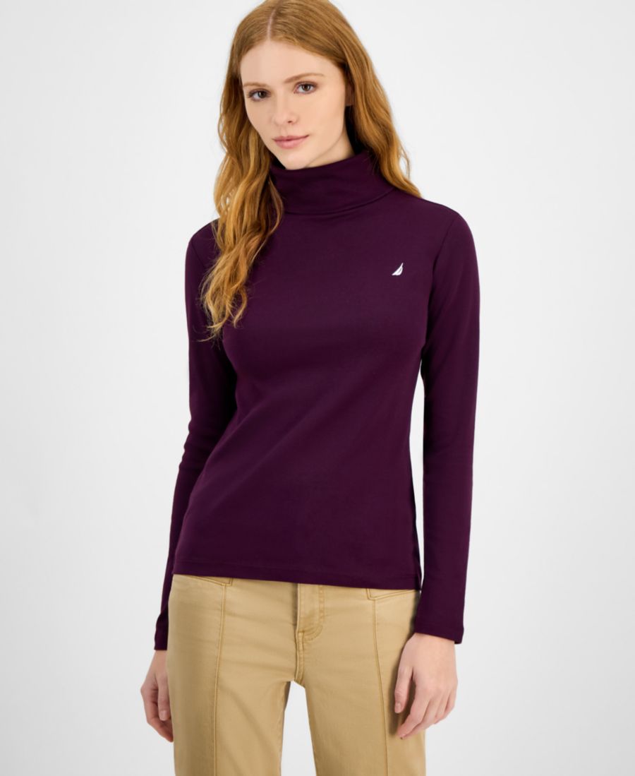 Женская хлопковая водолазка с длинными рукавами, только онлайн Nautica Jeans, Aubergine
Женская хлопковая водолазка с длинными рукавами, только онлайн Nautica Jeans, Aubergine