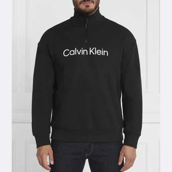 Толстовка комфортного кроя с молнией в четверть и логотипом Hero Calvin Klein, черный
Толстовка комфортного кроя с молнией в четверть и логотипом Hero Calvin Klein, черный