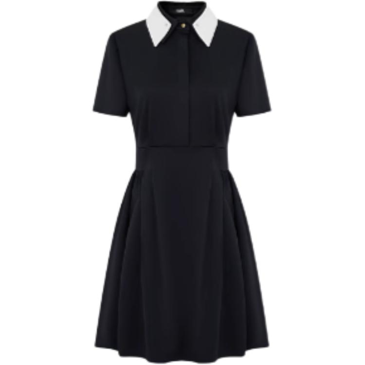 KARL LAGERFELD Женское черное платье с короткими рукавами KARL LAGERFELD / Karl Lagerfeld Jeans
KARL LAGERFELD Женское черное платье с короткими рукавами KARL LAGERFELD / Karl Lagerfeld Jeans