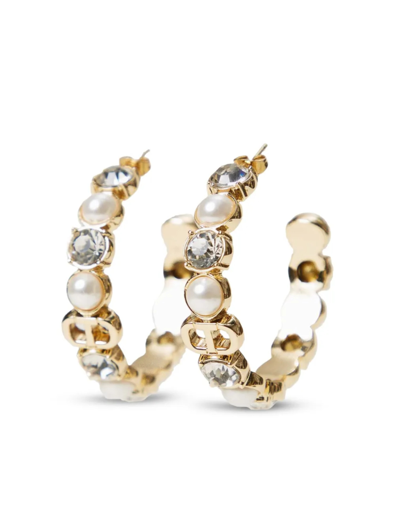 Серьги-кольца, украшенные жемчугом TWINSET, золотой
Серьги-кольца, украшенные жемчугом TWINSET, золотой