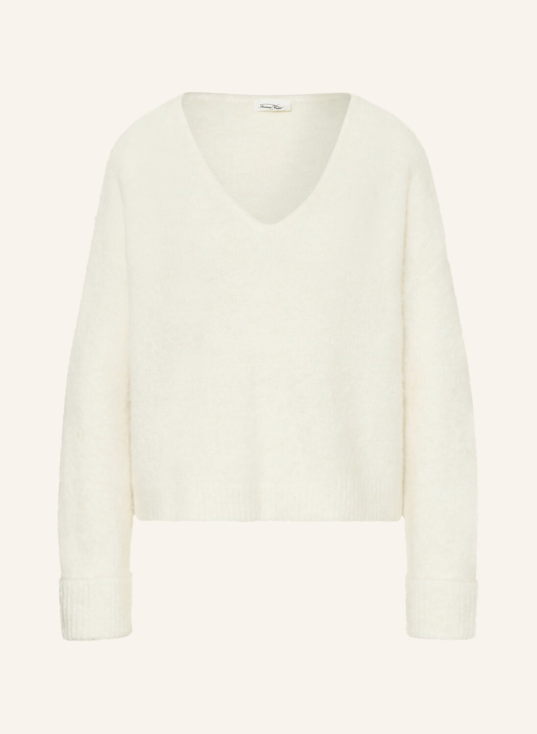 Свитер восток с альпакой American Vintage, экрю 
Свитер восток с альпакой American Vintage, экрю