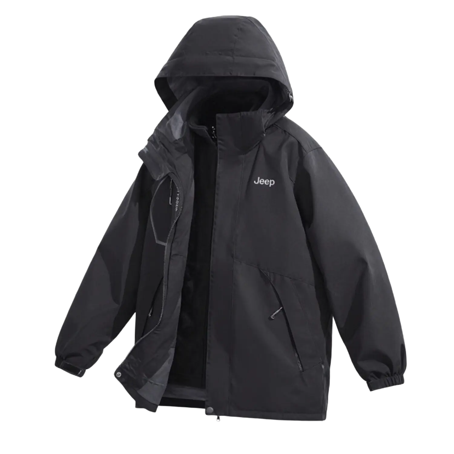 Jeep Куртка для осени и зимы унисекс, Gray 
Jeep Куртка для осени и зимы унисекс, Gray