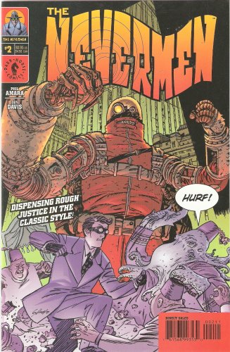The Nevermen #2 June 2000 (Dark Horse Comics)
The Nevermen #2 June 2000 (Dark Horse Comics)