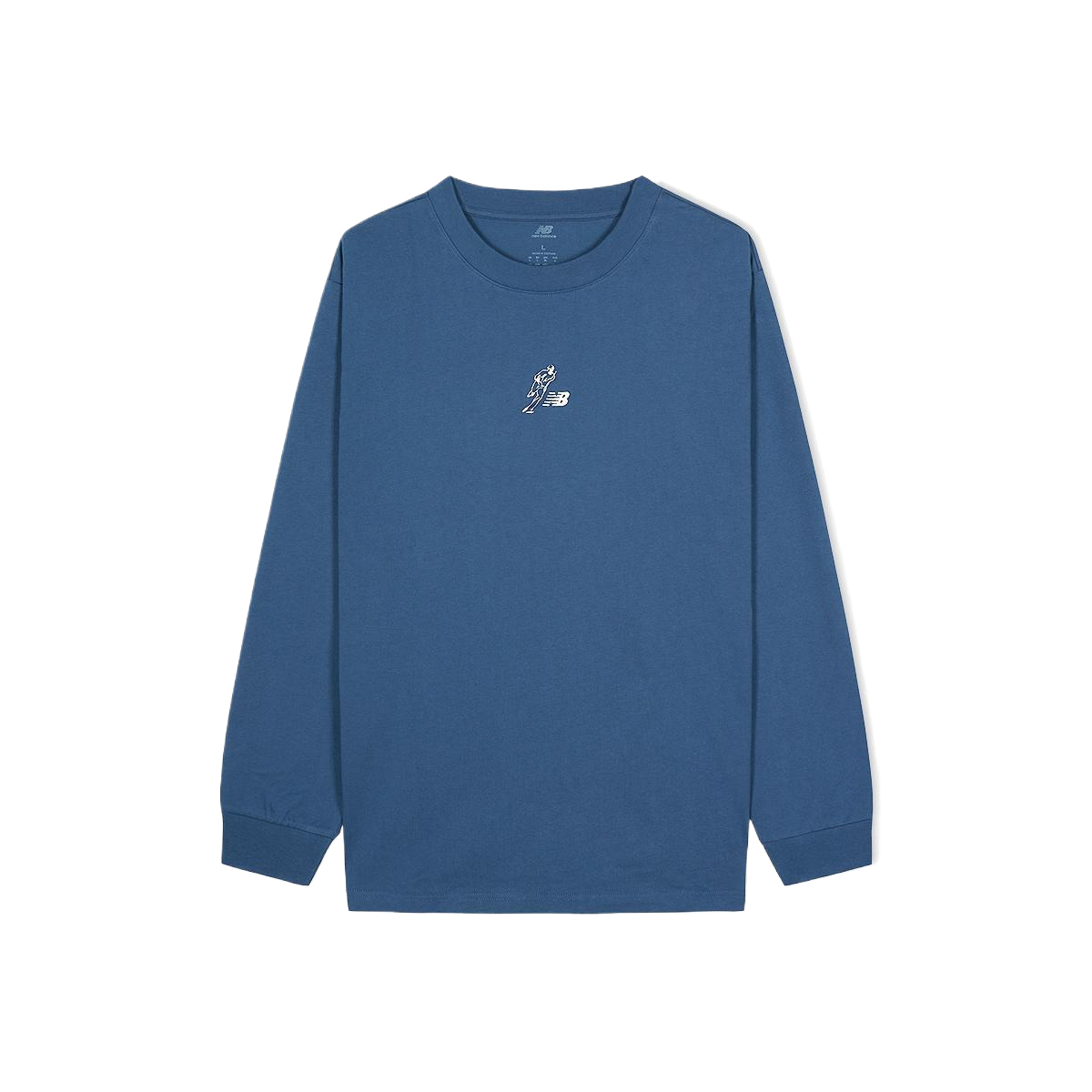 Полуоверсайз свитшот мужской New Balance, синий
Полуоверсайз свитшот мужской New Balance, синий