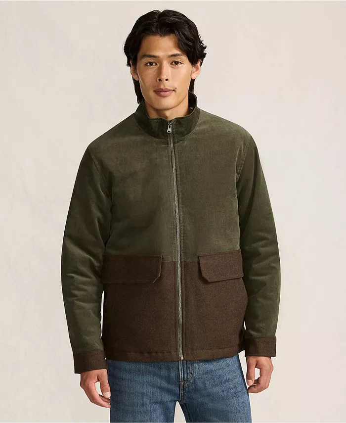 Мужская куртка из смесовых материалов с отделкой кордом Lands' End, мультиколор
Мужская куртка из смесовых материалов с отделкой кордом Lands' End, мультиколор