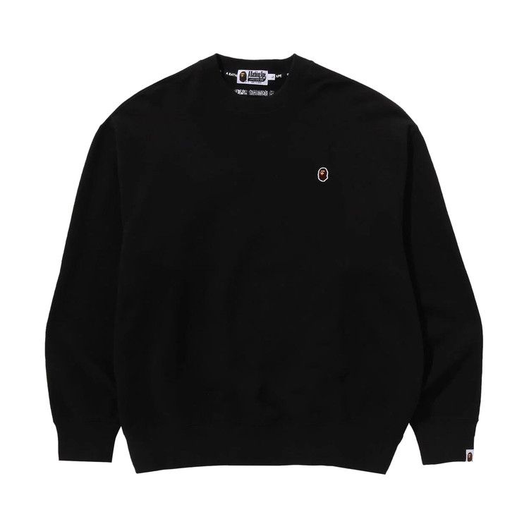 Свитер BAPE Ape Head One Point Crewneck, Black
Свитер BAPE Ape Head One Point Crewneck, Black