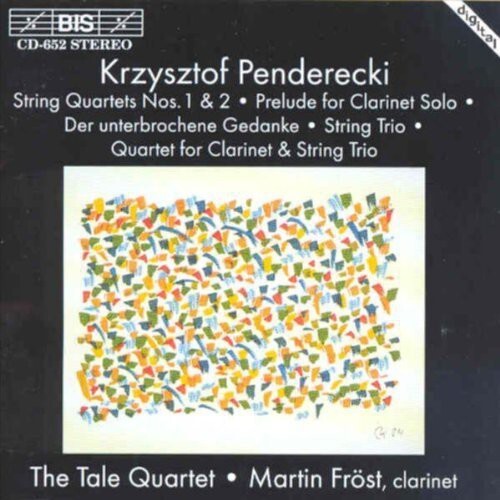 CD диск Penderecki / Tale Quartet / Frost: Chamber Music
CD диск Penderecki / Tale Quartet / Frost: Chamber Music